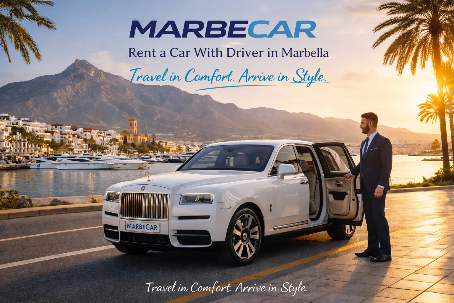 Car with Private Driver in Marbella | Marbella Chauffuer Services