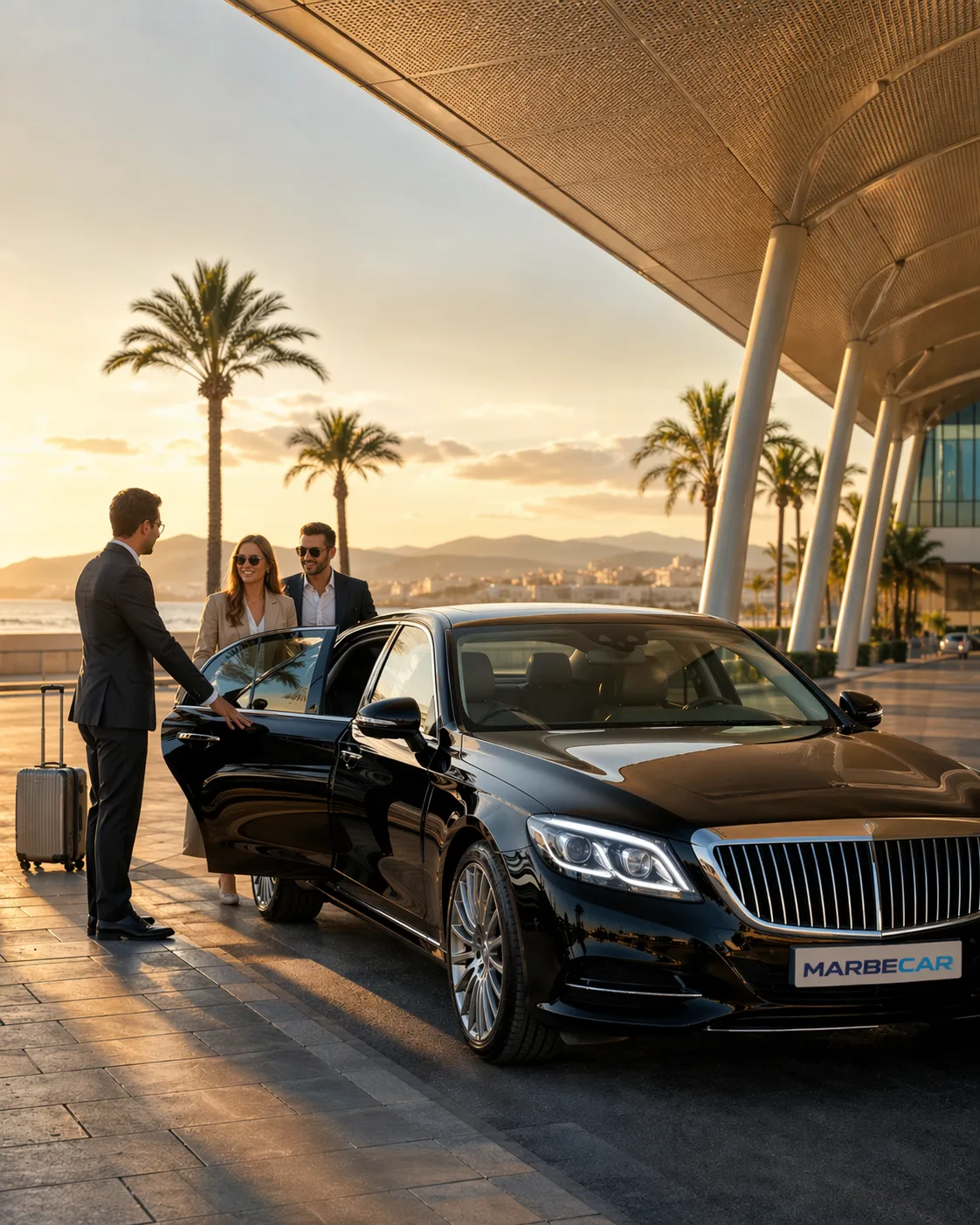 what is airport transfer from malaga airport to city centre