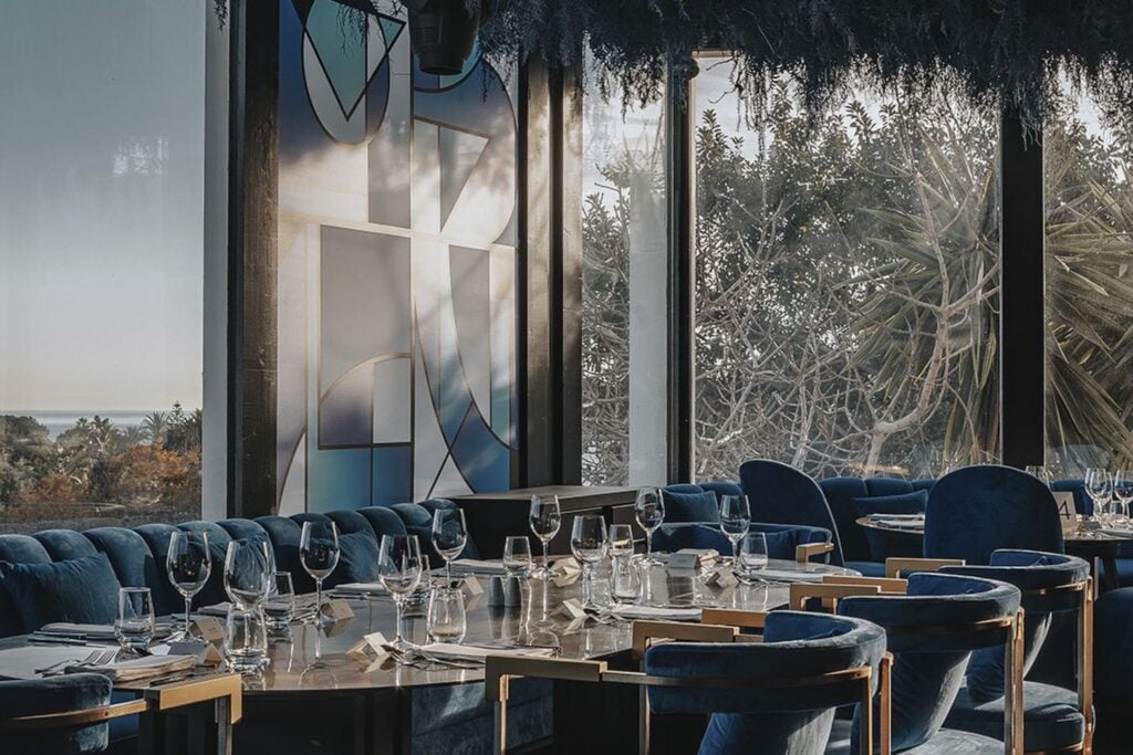 Villa Tiberio restaurant in marbella