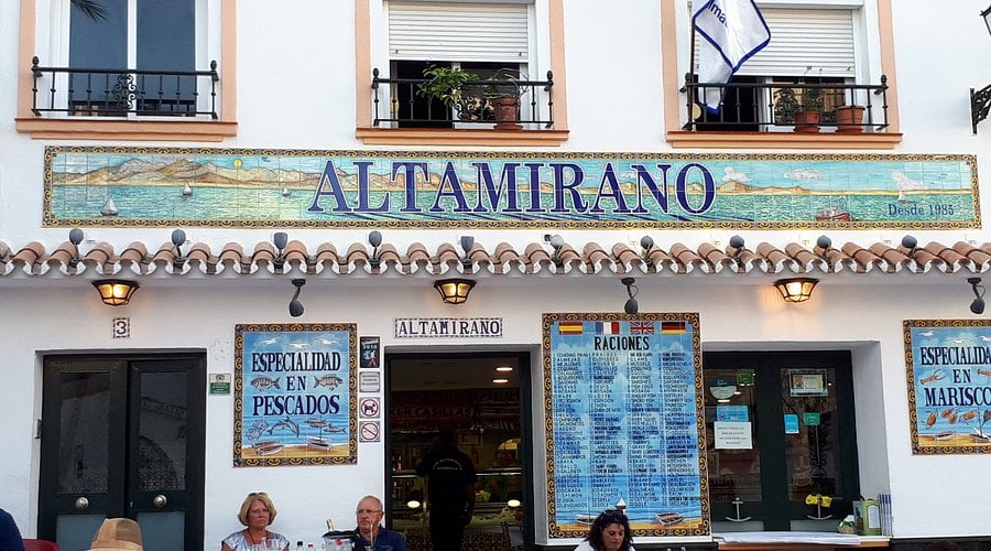 altamirano restaurant in marbella