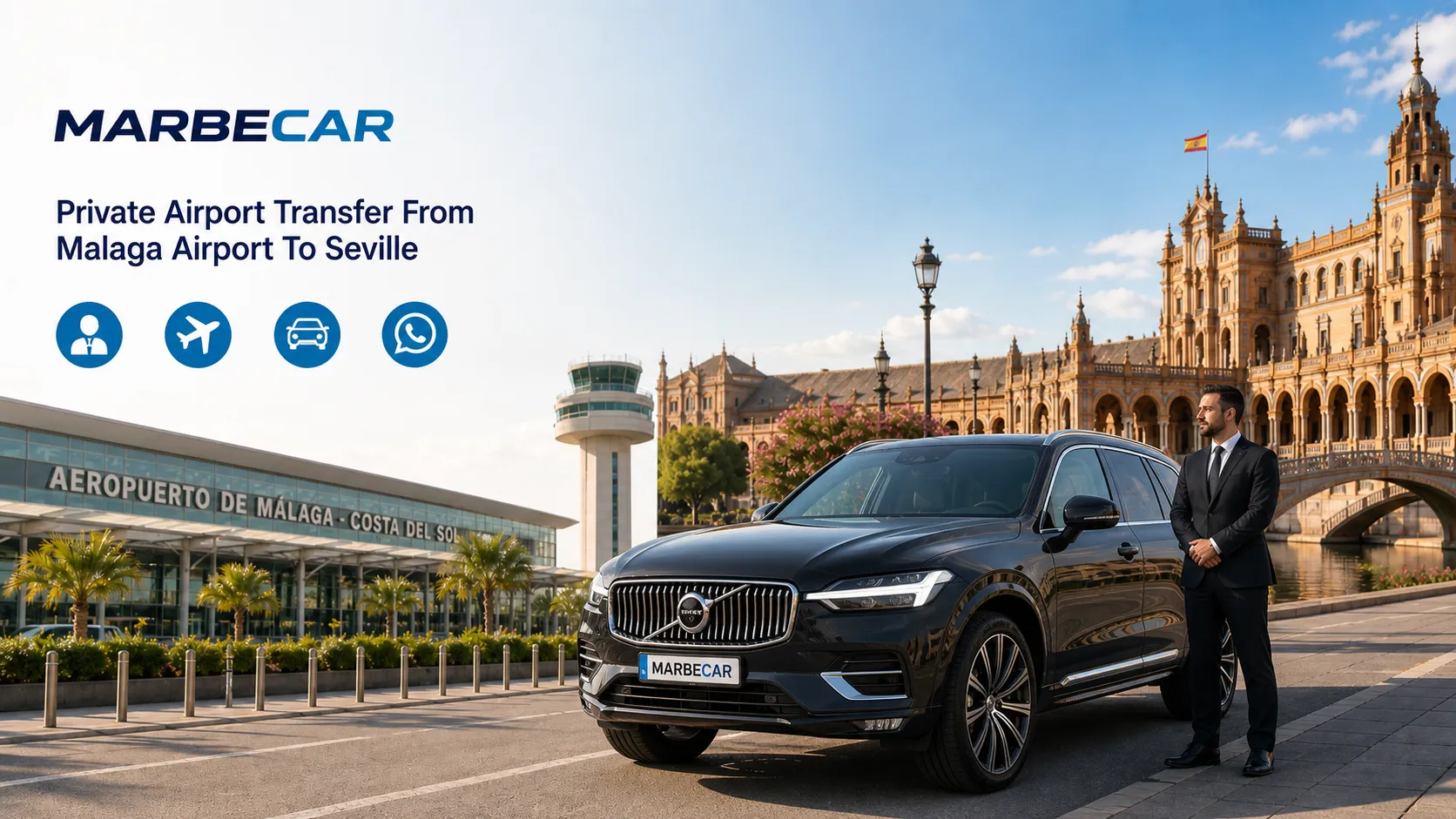 malaga airport to seville